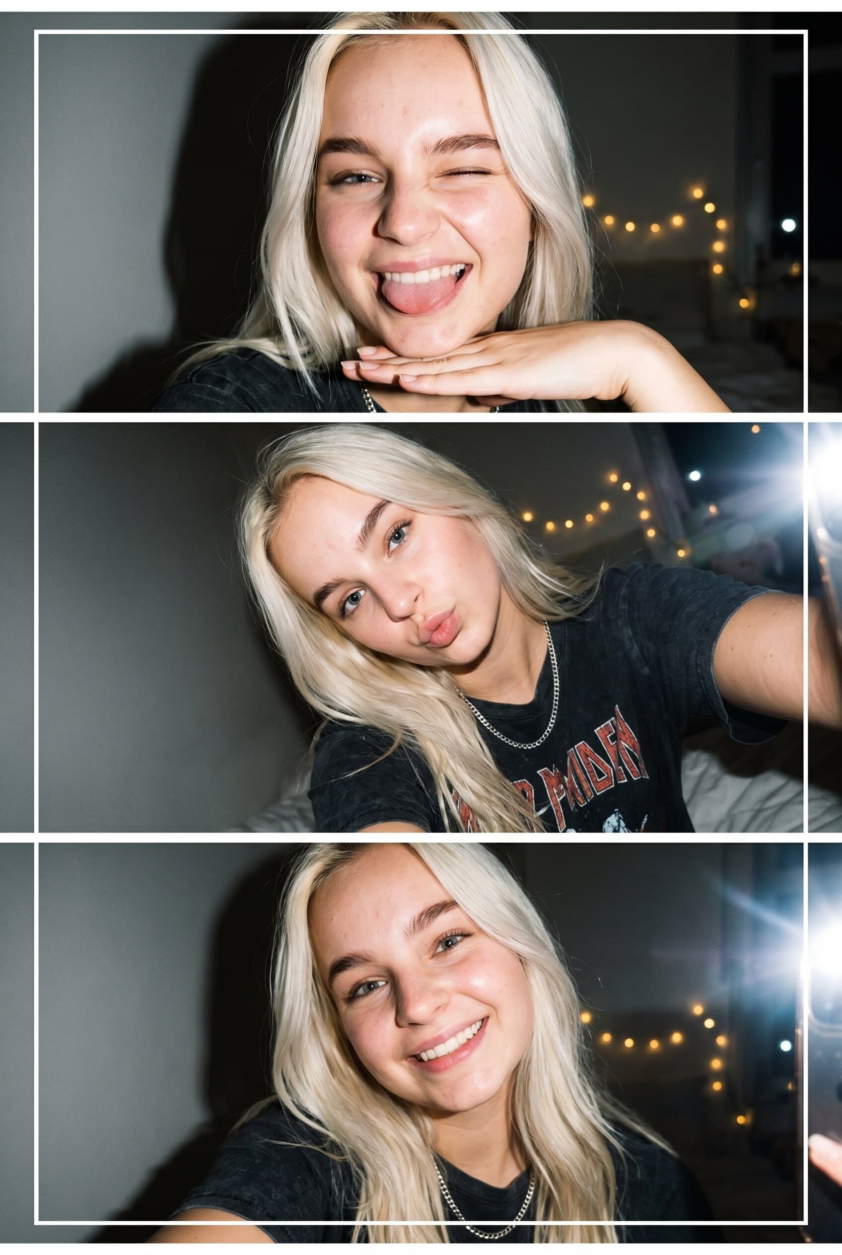 Flash Selfie Collage · Nano Banana 2: Flash Selfie Collage Nano 1 (Chloe)