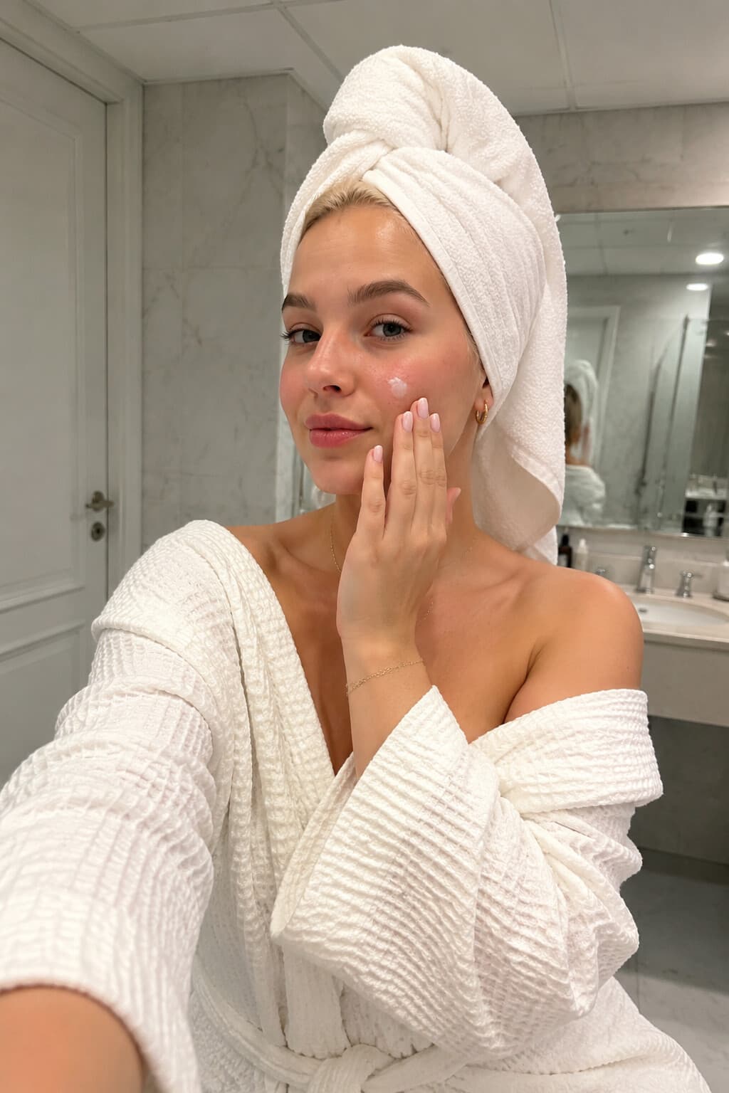 Bathroom & After-Shower: Towel Head Skincare Adi (Chloe)